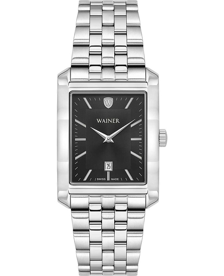 Часы Wainer Classic WA.21200-C — мужские, серебристый