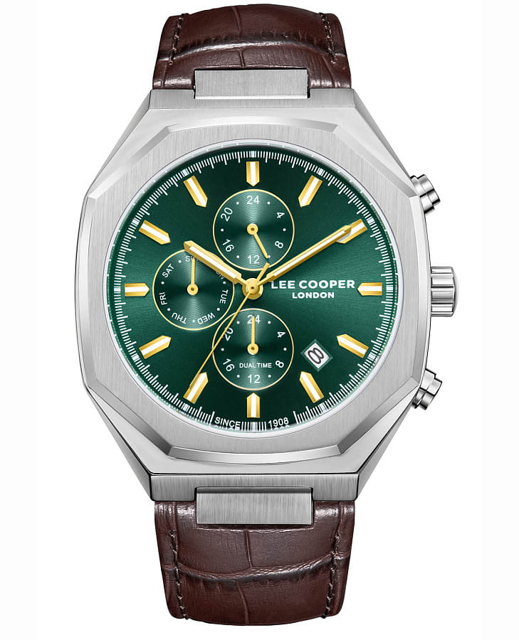 Часы Lee Cooper LC08168.374 — мужские, зеленый