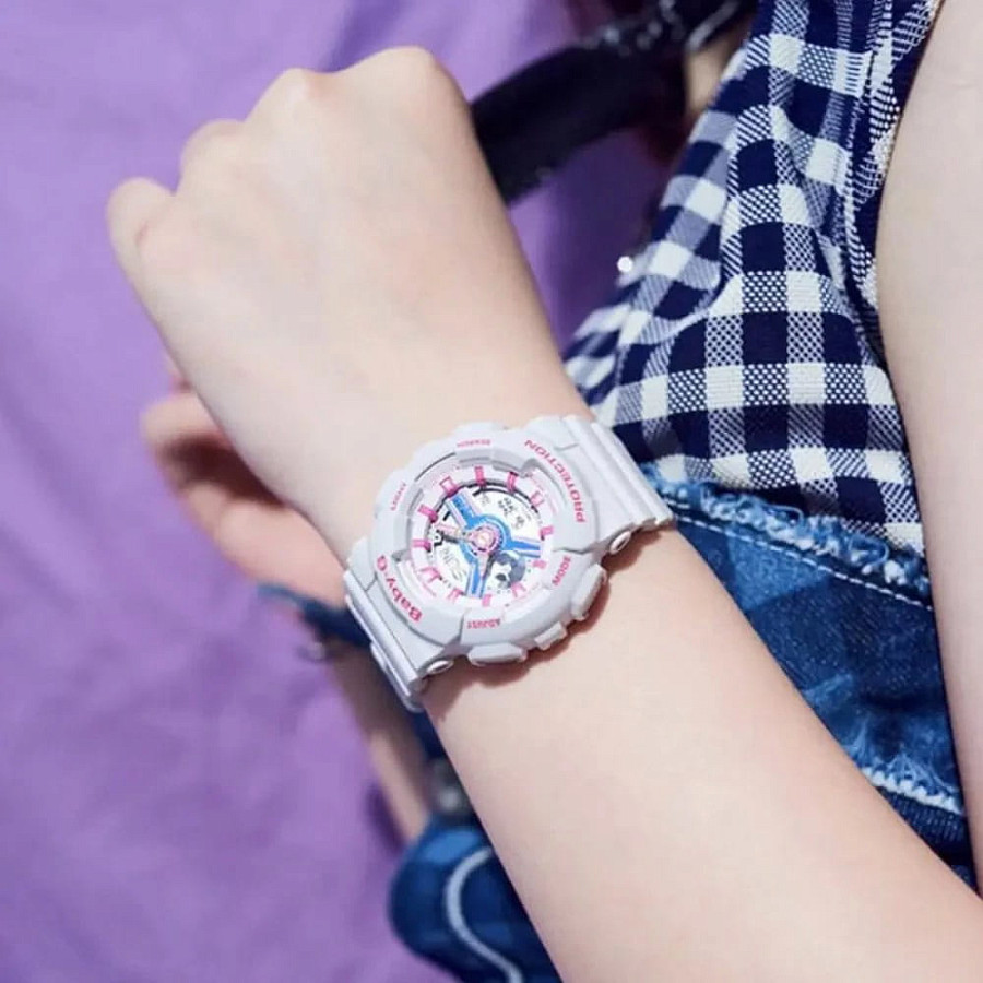 Часы Casio Baby-G BA-110NR-8A — кварцевые, пластик