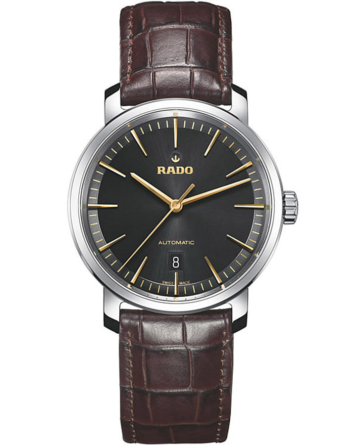 Часы Rado Diamaster R14077116 — мужские, черный