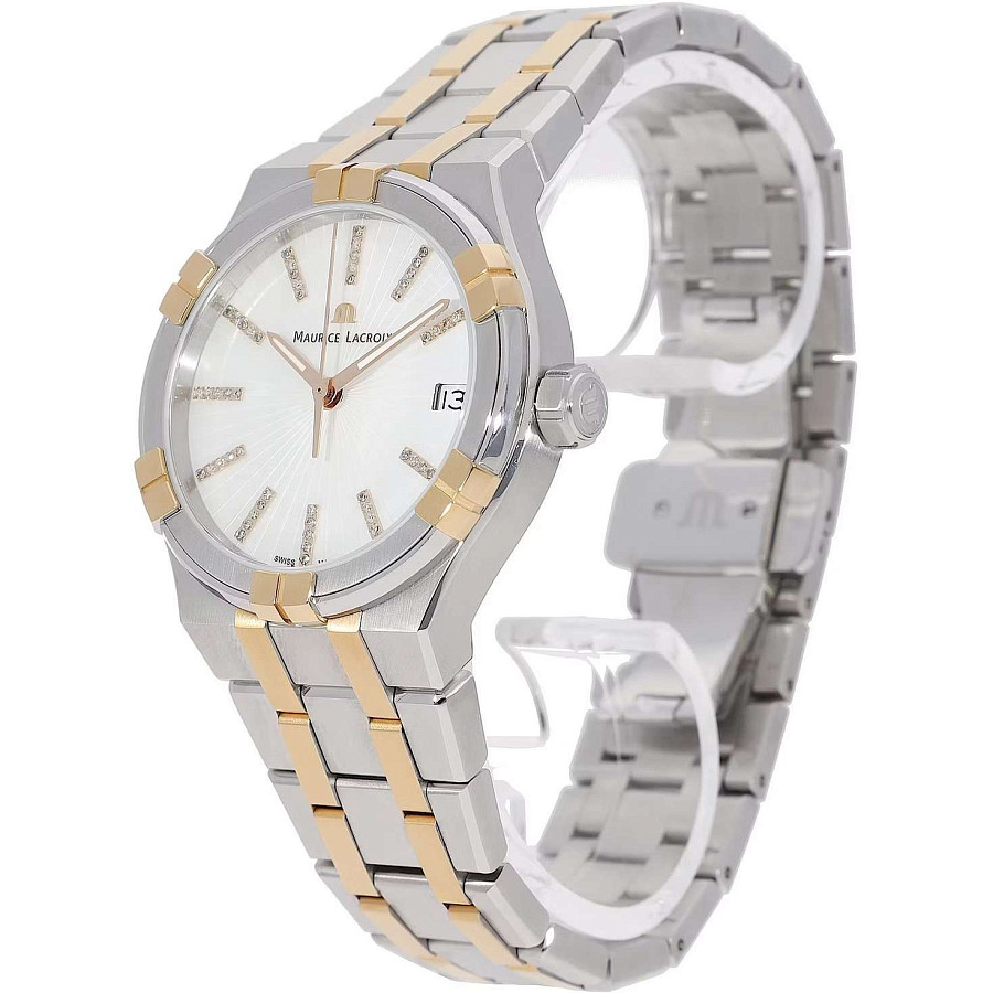 Часы Maurice Lacroix Aikon Quartz AI1106-PVP02-170-1 — артикул AI1106-PVP02-170-1