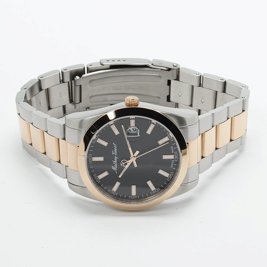 Часы Mathey-Tissot Mathy H450RN — кварцевые, металл сталь