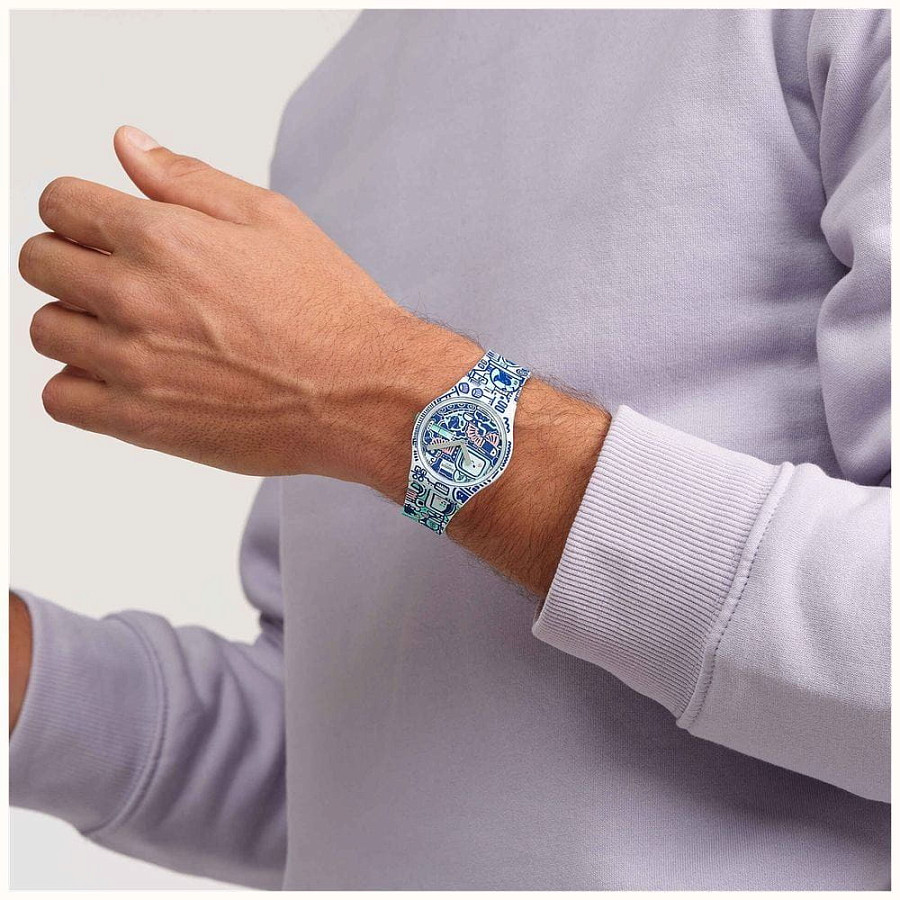 Часы Swatch Gent Biosourced Standart SO28Z702 — артикул SO28Z702