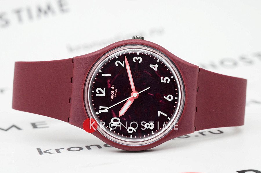 Часы Swatch Gent Biosourced Lacquered SO28R115 — кварцевые, пластик