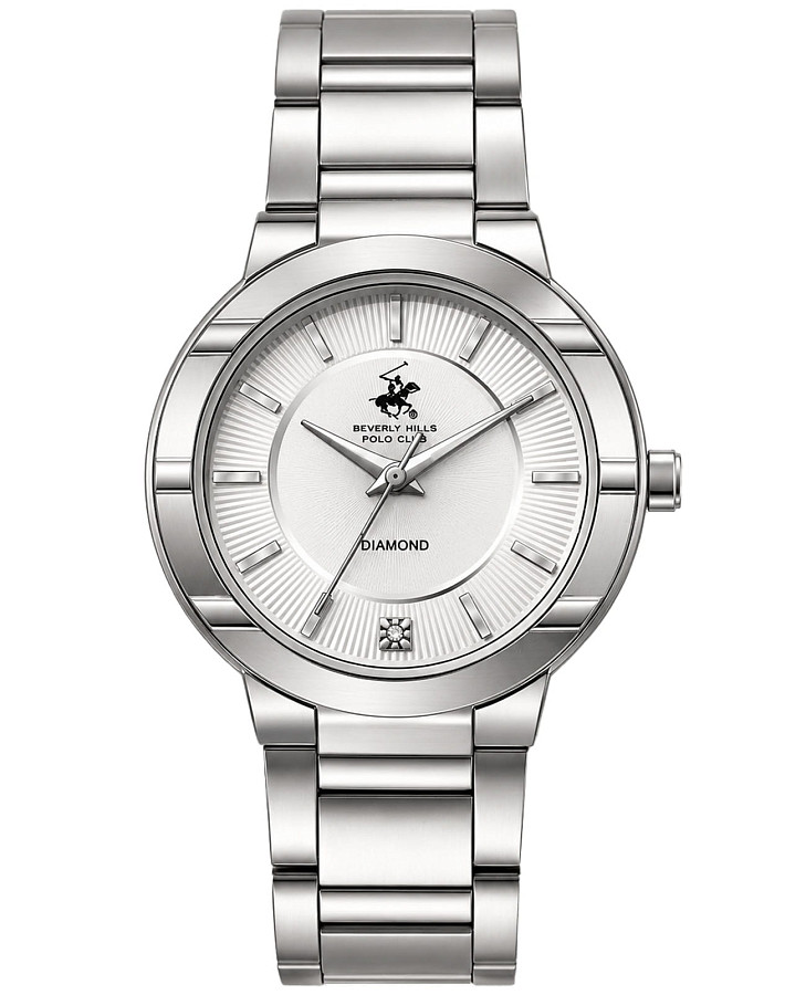 Часы Beverly Hills Polo Club Ladies Quartz BP3914X.330 — женские, серебристый