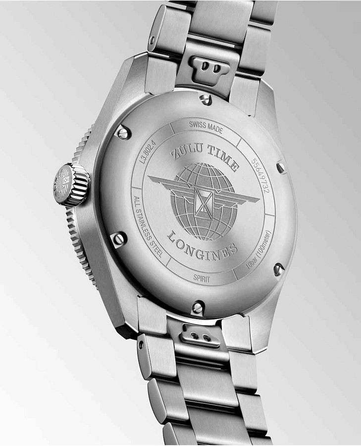Часы Longines Spirit L3.802.4.93.6 — механические, сталь