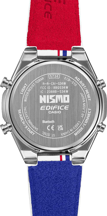 Часы Casio Edifice ECB-S10NIS-7A — Япония, кварцевые