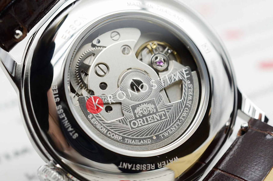 Часы Orient Classic Automatic RA-AC0032V — мужские, кожаный