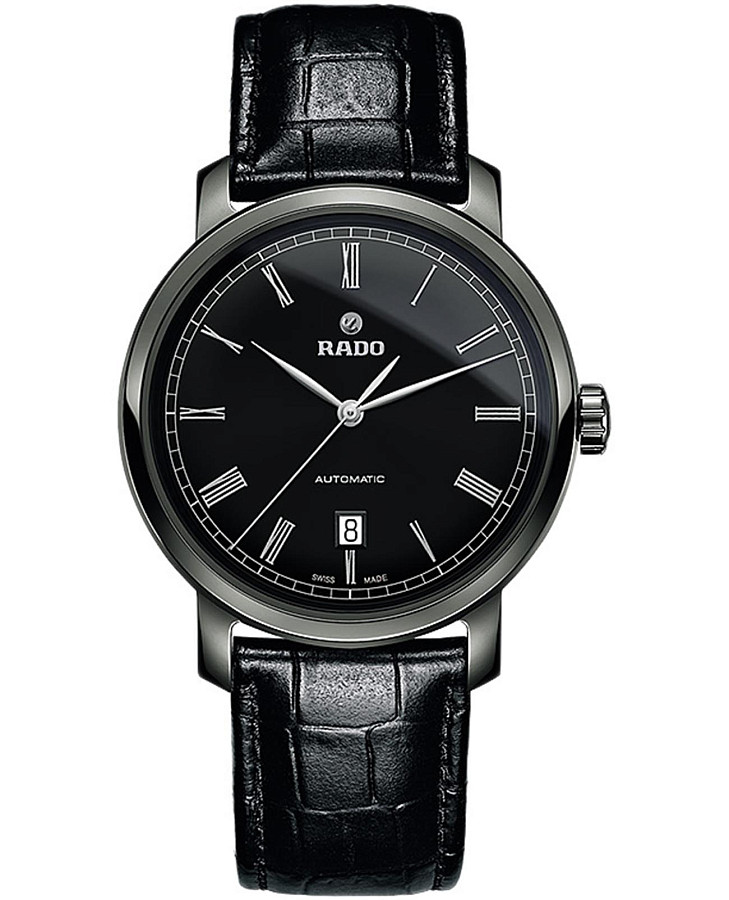 Часы Rado Diamaster R14806156 — мужские, черный