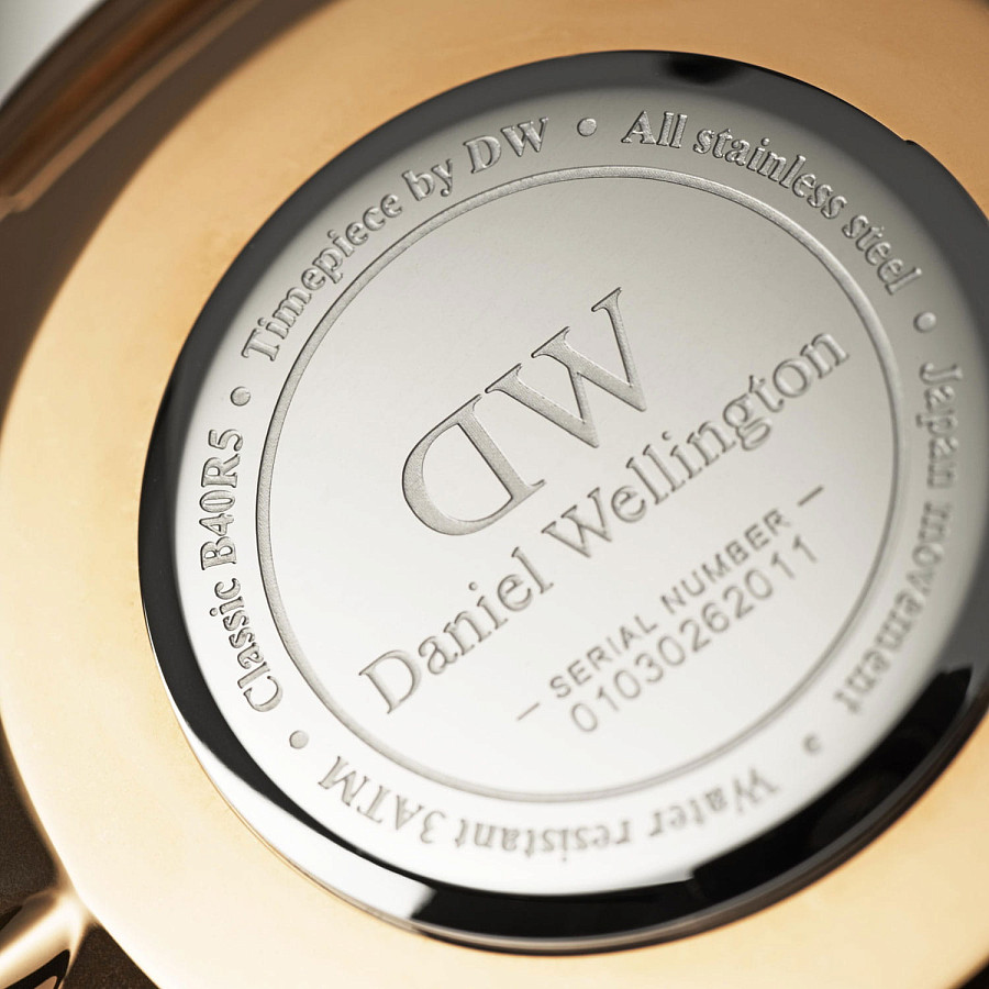 Часы Daniel Wellington Classic Bristol DW00100009 — кожаный, мужские