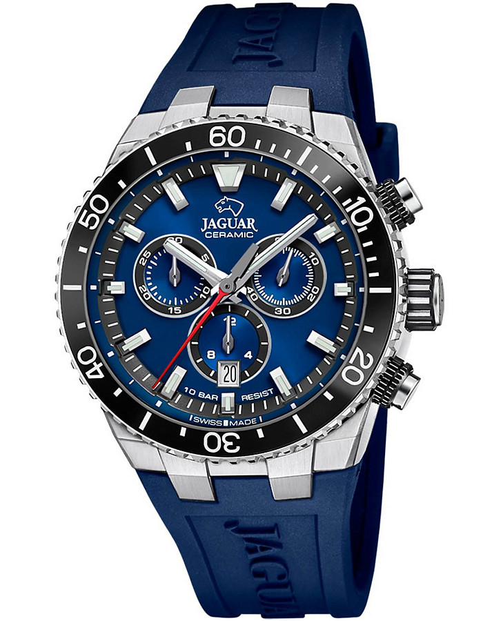 Часы Jaguar Ceramic J1021/1 — мужские, синий