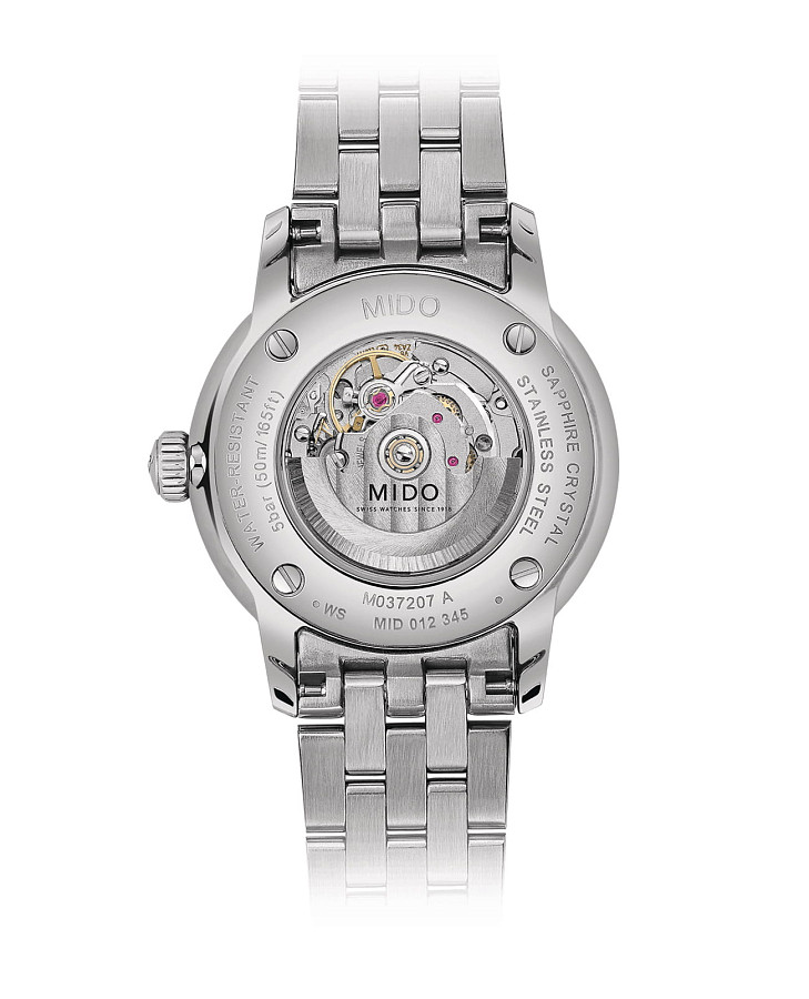 Часы Mido Baroncelli Signature M037.207.11.031.01 — механические, сталь металл