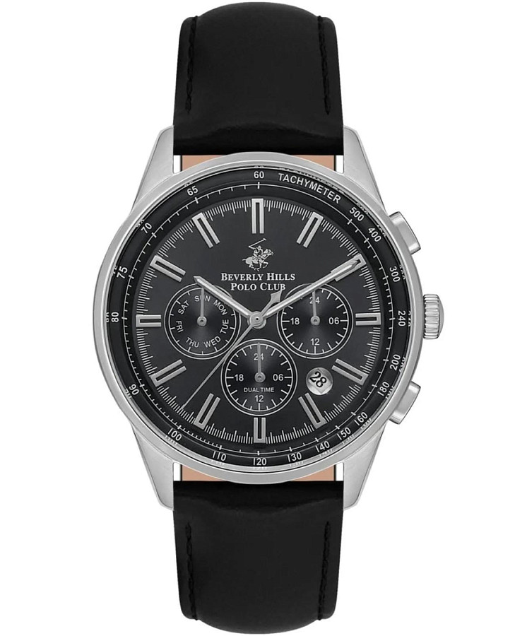 Часы Beverly Hills Polo Club BP3550X.351 — мужские, черный