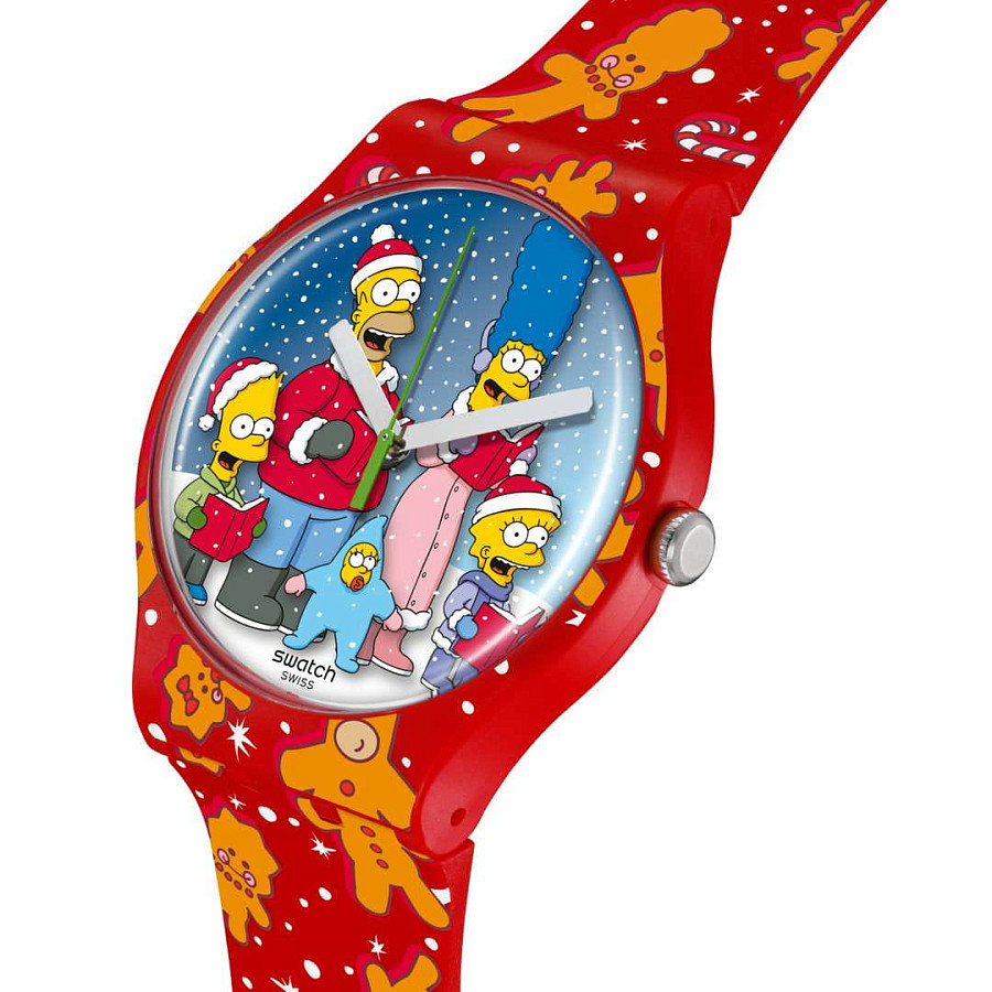 Часы Swatch New Gent SUOZ361 — кварцевые, пластик