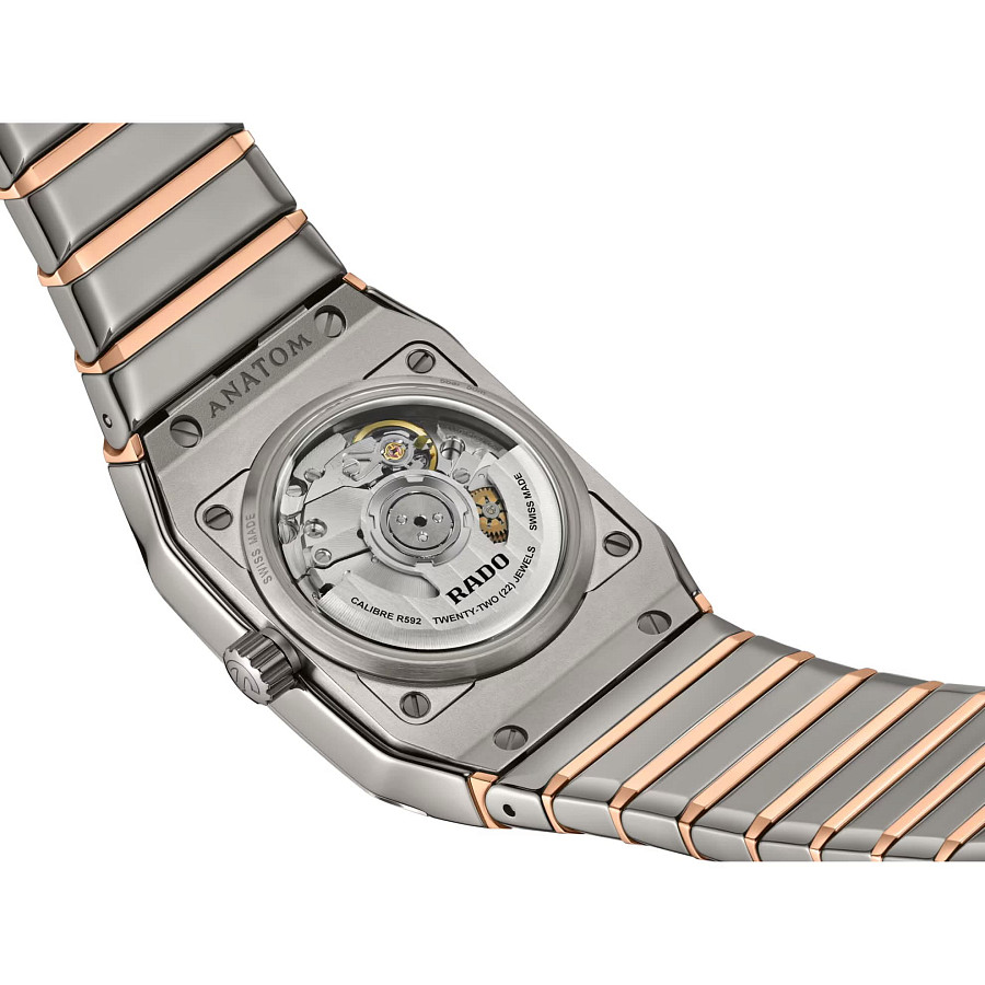Часы Rado Anatom Automatic R10264712 — сталь + pvd + керамика, женские