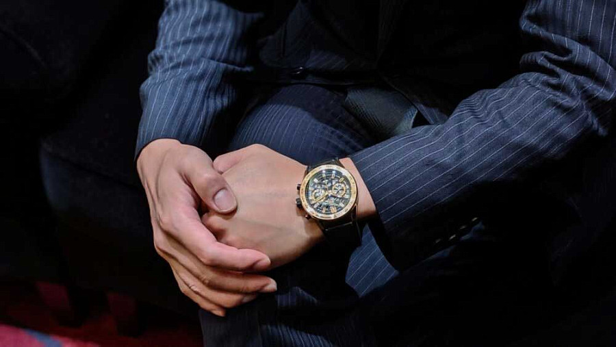 Часы TAG Heuer Carrera CBG2A51.FC6450 — мужские, кожа + каучук