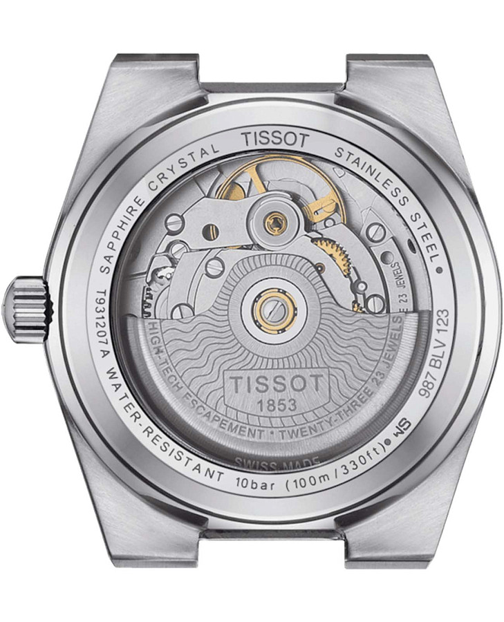 Часы Tissot PRX Powermatic 80 Steel & 18k Gold T931.207.41.111.00 — нержавеющая сталь, женские