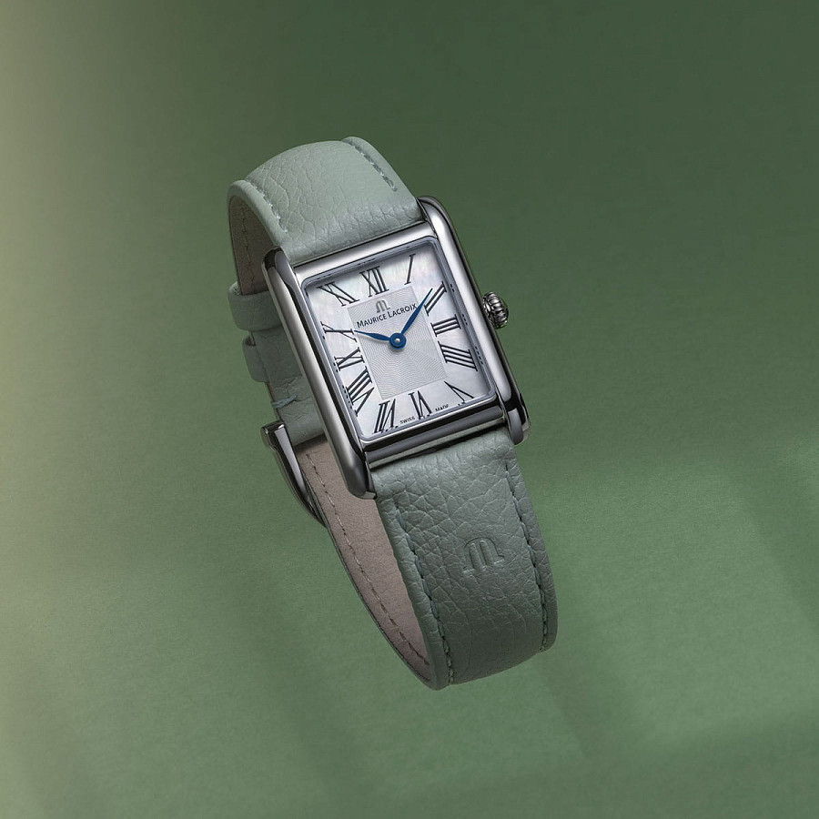 Часы Maurice Lacroix Fiaba Square FA1205-SS001-160-5 — кварцевые, сталь металл