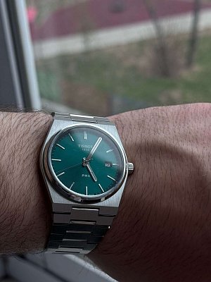 Фото покупателя: Швейцарские наручные часы Tissot PRX T137.410.11.091.00