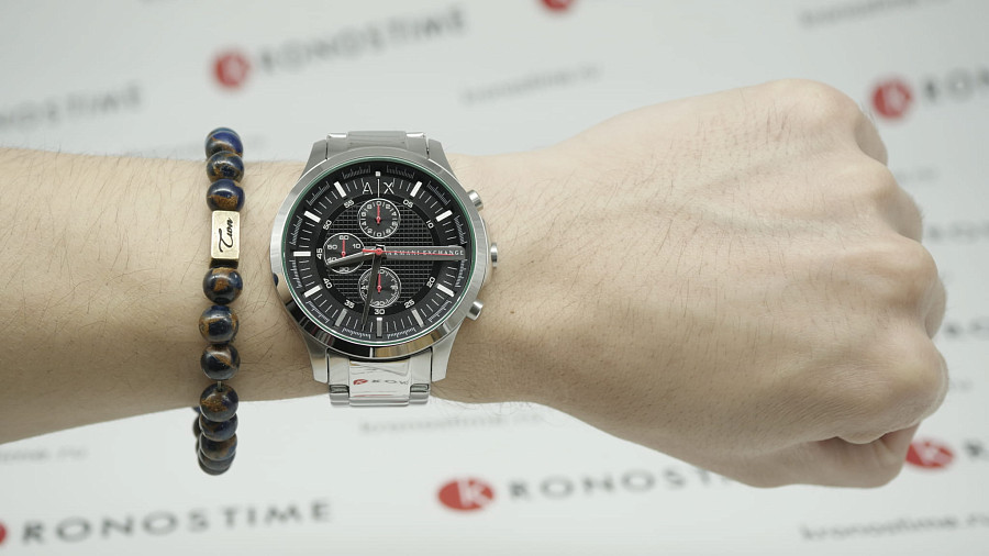 Часы Armani Exchange Drexler AX2163 — черный, сталь