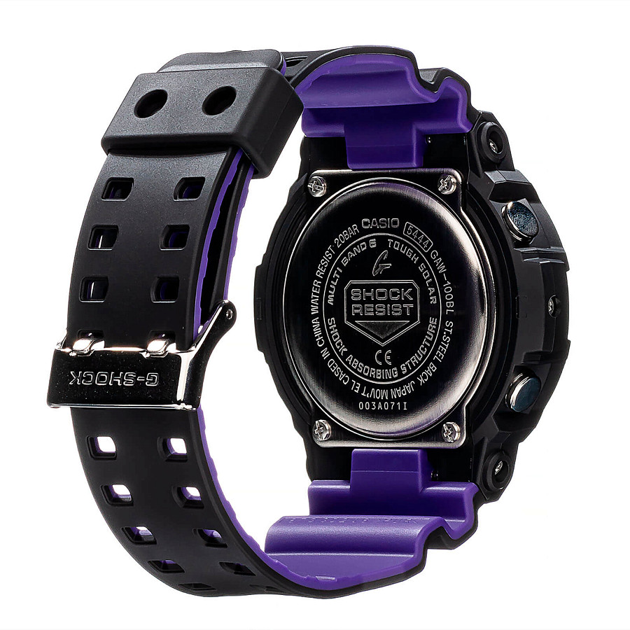 Часы Casio G-Shock GAW-100BL-1A — электронные, Япония, мужские