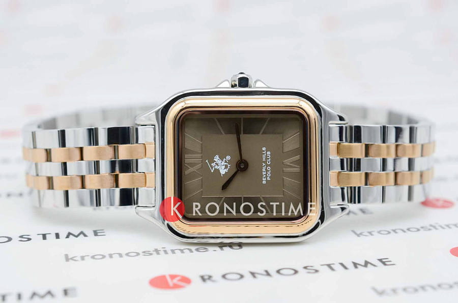 Часы Beverly Hills Polo Club BP3850C.540 — кварцевые, суперметалл металл