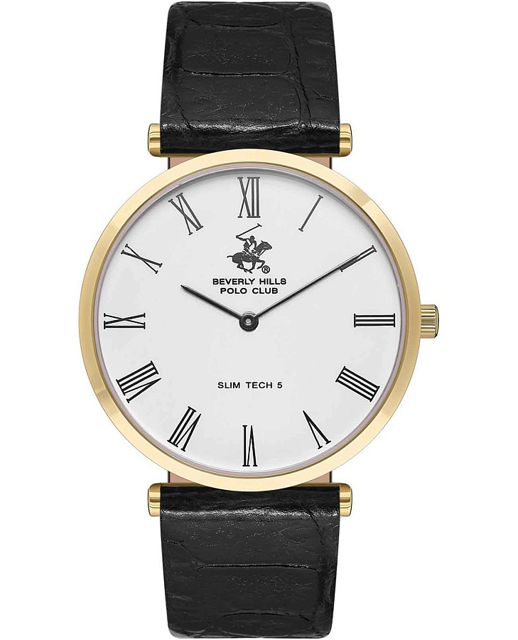 Часы Beverly Hills Polo Club Quartz BP3615X.131 — мужские, белый