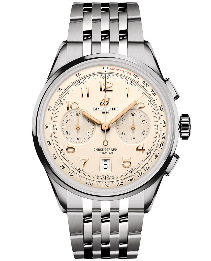 Часы Breitling Premier B01 Chronograph 42 AB0145211G1A1 — мужские