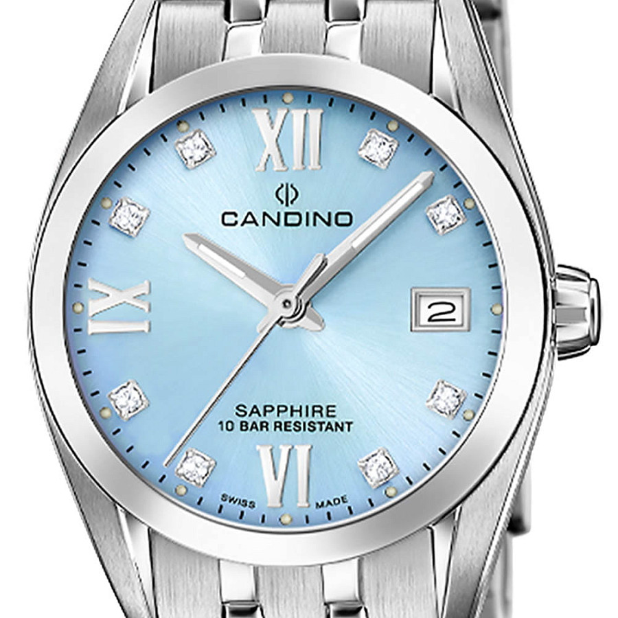 Часы Candino Couple Quartz C4703/F — кварцевые, сталь металл