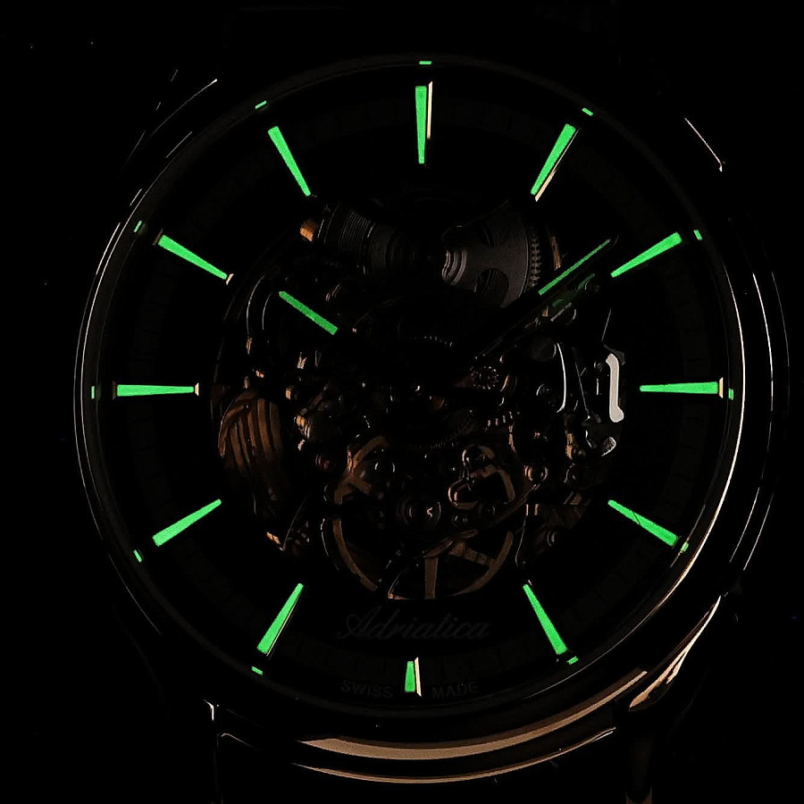 Часы Adriatica A2804.1B16AS — кожаный, мужские