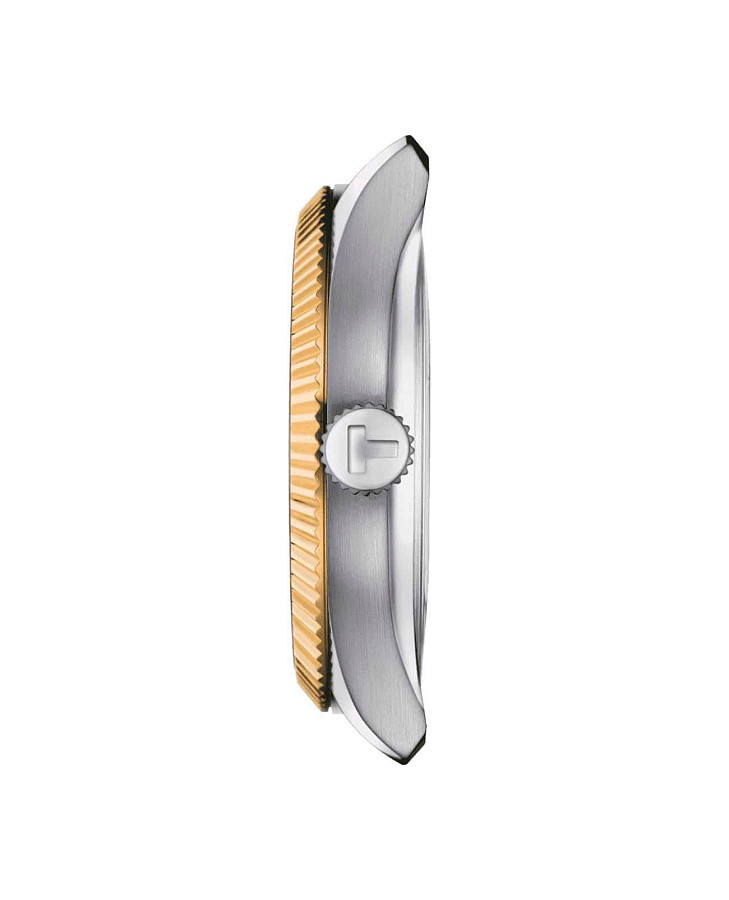 Часы Tissot Ballade Powermatic 80 Silicium T108.408.22.278.01 — сталь c pvd покрытием, мужские