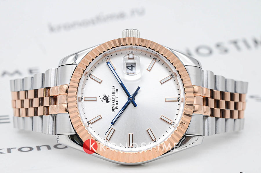 Часы Beverly Hills Polo Club BP3018X.531 — кварцевые, металл сталь