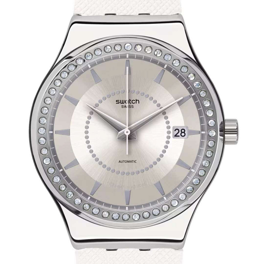 Часы Swatch Irony Sistem51 YIS406 — механические, металл сталь