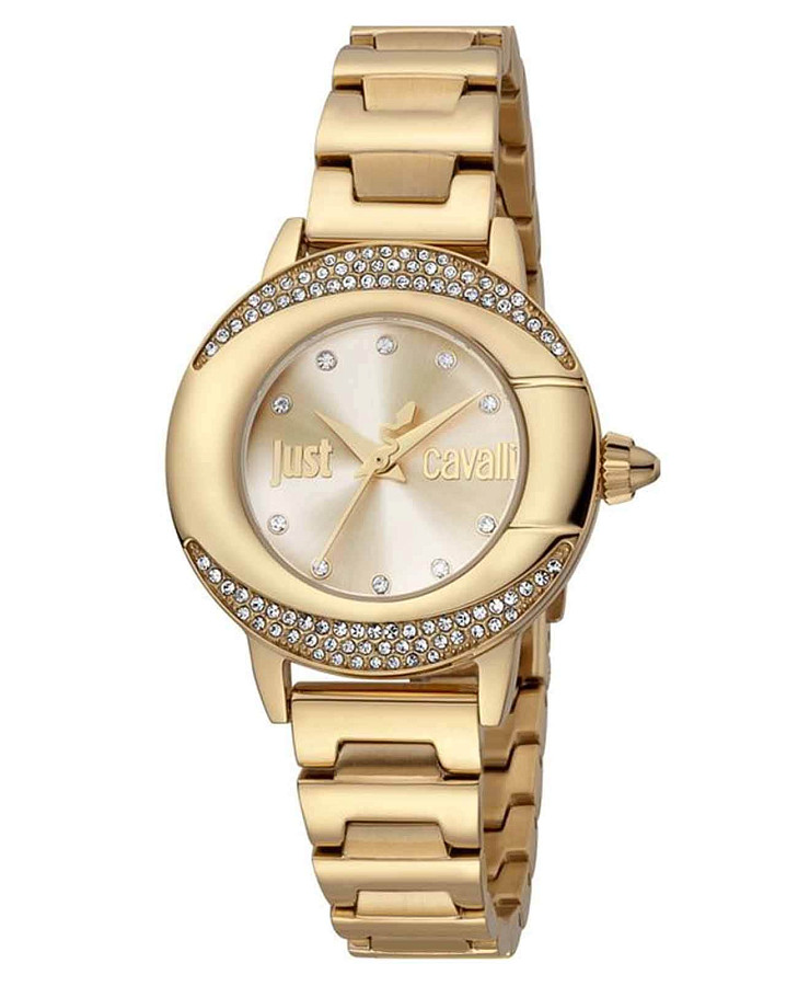 Часы Just Cavalli animalier JC1L150M0055 — женские, золотой