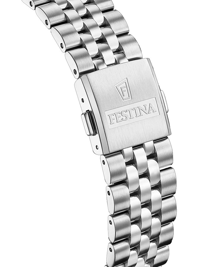 Часы Festina Swiss Made F20090/4 — механические, металл сталь