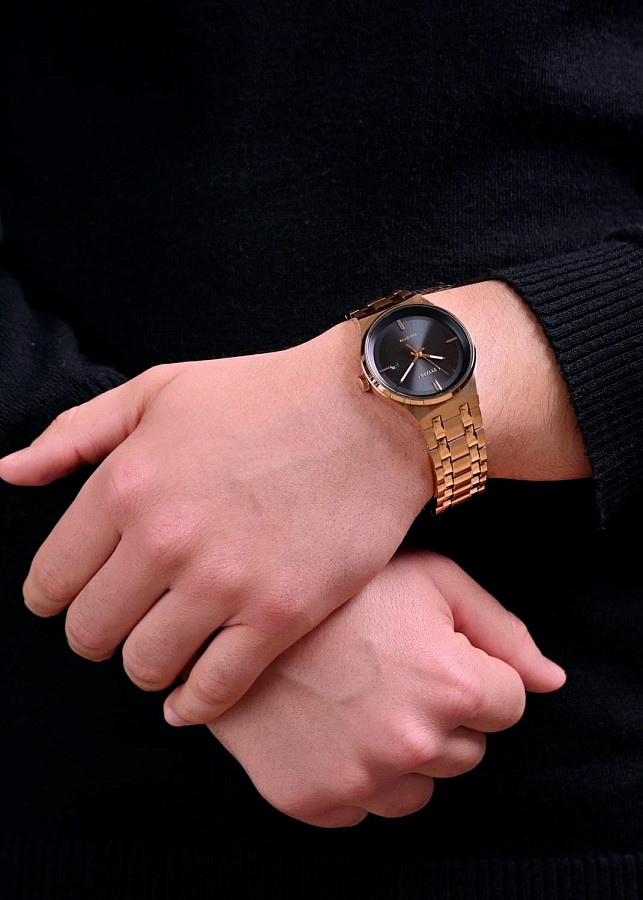 Часы Citizen Eco-Drive Axiom BM7653-50E — кварцевые, металл сталь