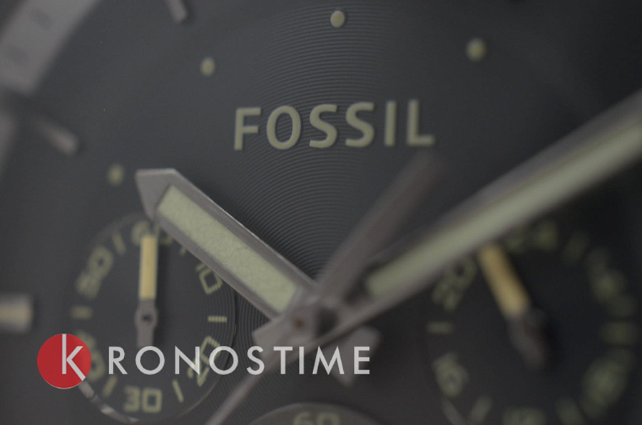 Часы Fossil Machine FS5172 — металл сталь, США