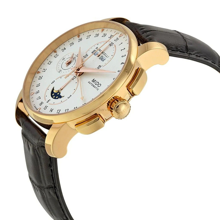 Часы Mido Baroncelli M8607.3.M1.42 — кожаный, мужские
