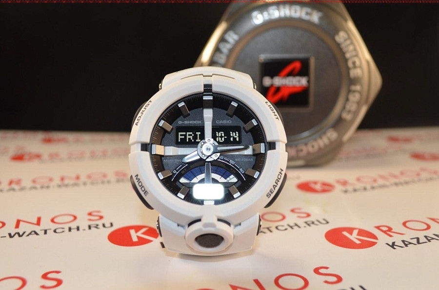 Часы Casio G-Shock GA-500-7A — полимер, мужские