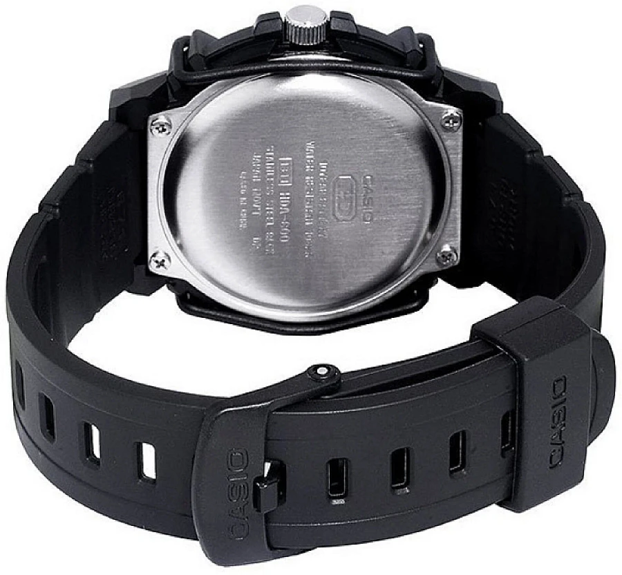 Часы Casio Collection HDA-600B-1BVDF (HDA-600B-1B) — пластик сталь, Япония