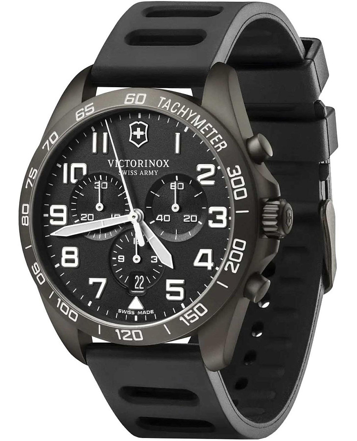 Часы Victorinox Fieldforce Sport Chronograph 241926.1 — резина, мужские