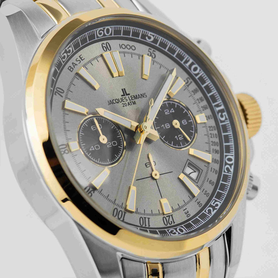 Часы Jacques Lemans Liverpool 1-2117ZM — металл сталь, Австрия
