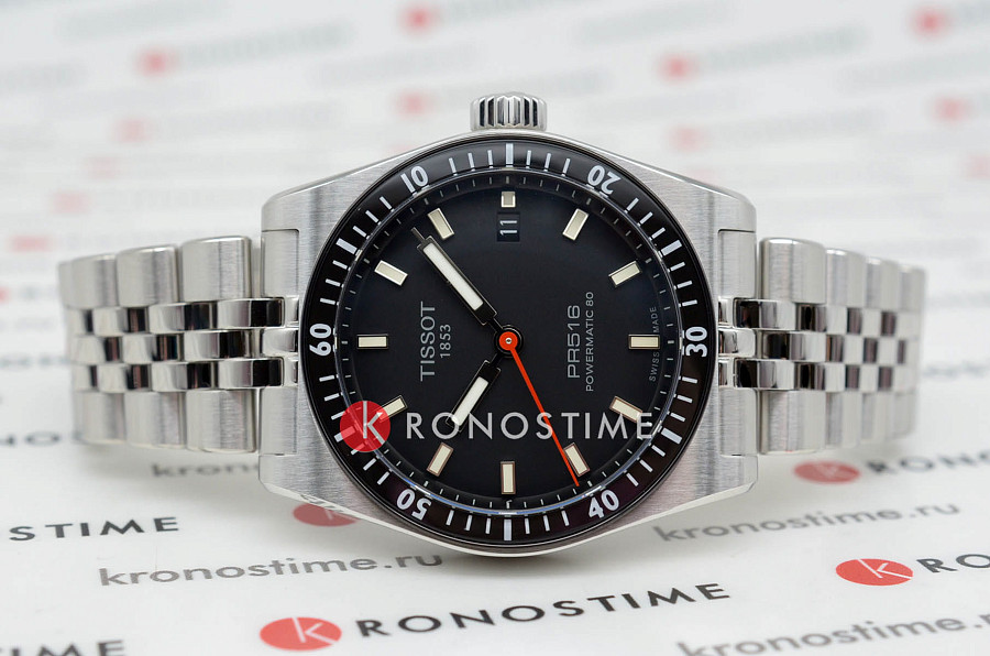 Часы Tissot Powermatic PR516 80 T149.407.11.051.00 — механические, сталь золото металл