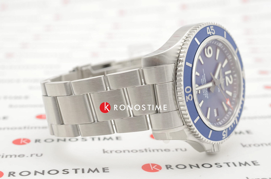 Часы Breitling Superocean Automatic 42 A17366D81C1A1 — синий, сталь металл