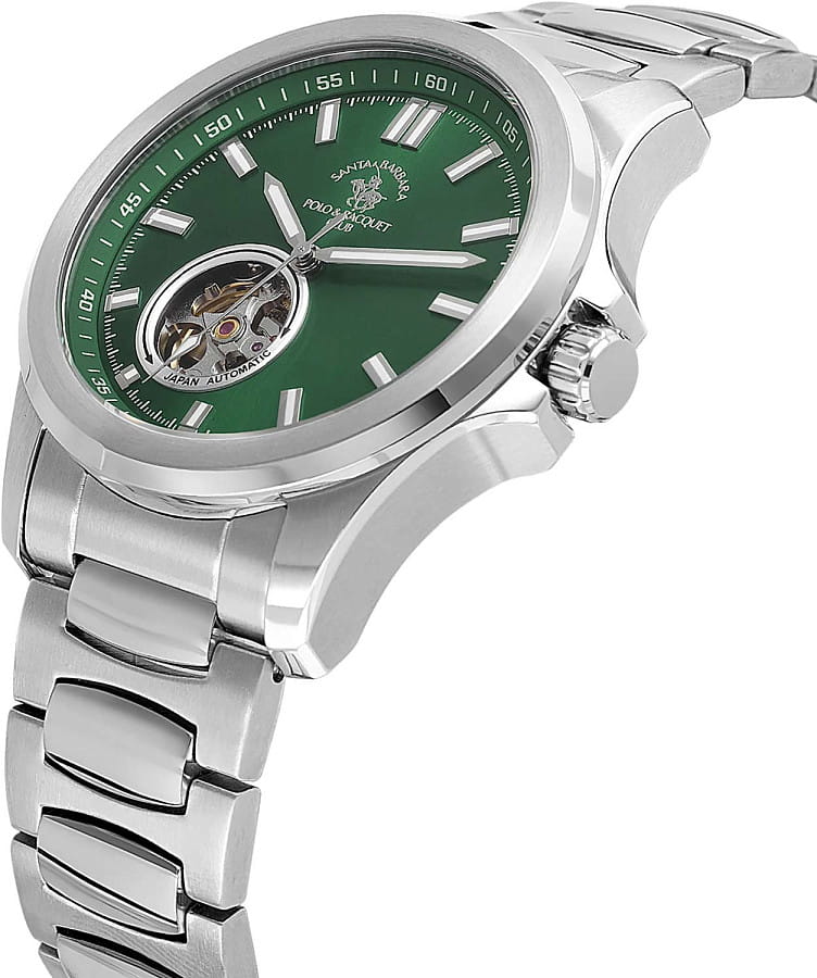 Часы Santa Barbara Polo & Racquet Club Luxury SB.1.10629-4 — механические, металл сталь