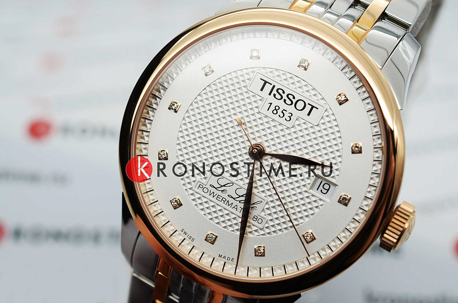 Часы Tissot Le Locle Powermatic 80 T006.407.22.036.01 — Швейцария, механические