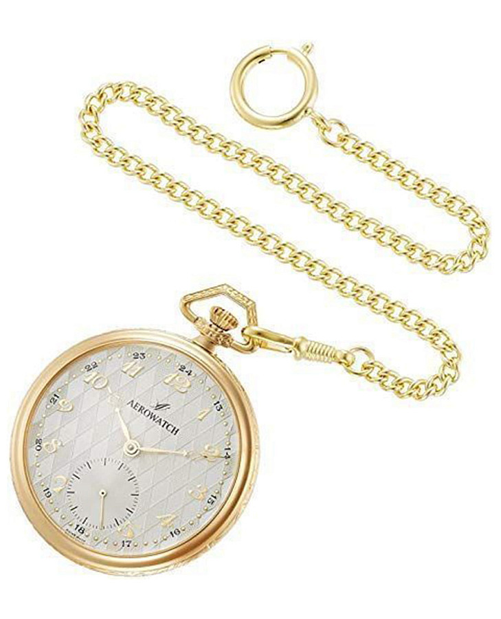 Часы Aerowatch Lepine Classics 50620 J505 — механические, металл сталь
