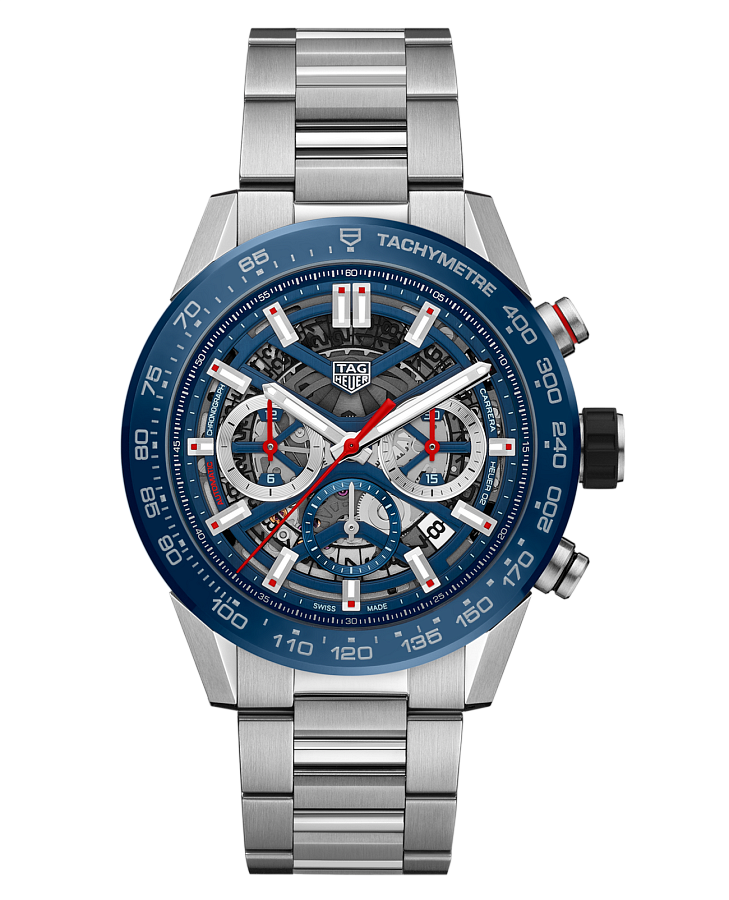 Часы TAG Heuer Carrera CBG2A11.BA0654 — мужские, синий