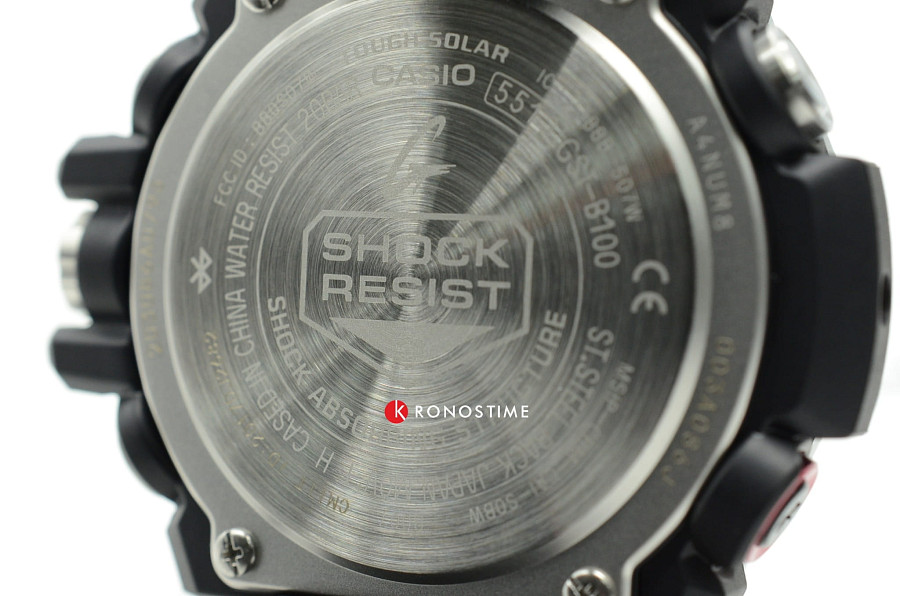 Часы Casio G-Shock GST-B100-1ADR (GST-B100-1A) — сталь металл пластик, электронные