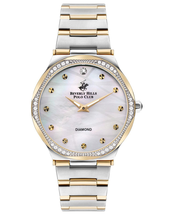 Часы Beverly Hills Polo Club BP3399C.230 — женские, серебристый